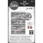 Simon Says Stamp! Tim Holtz Sizzix MINI LUMBER 3D Texture Fades Embossing Folder 665460