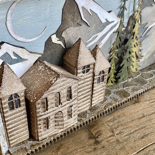 Simon Says Stamp! Tim Holtz Sizzix MINI COBBLESTONE 3D Texture Fades Embossing Folder 665461 | color-code:ALT2