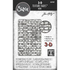 Simon Says Stamp! Tim Holtz Sizzix MINI BRICKWORK 3D Texture Fades Embossing Folder 665462