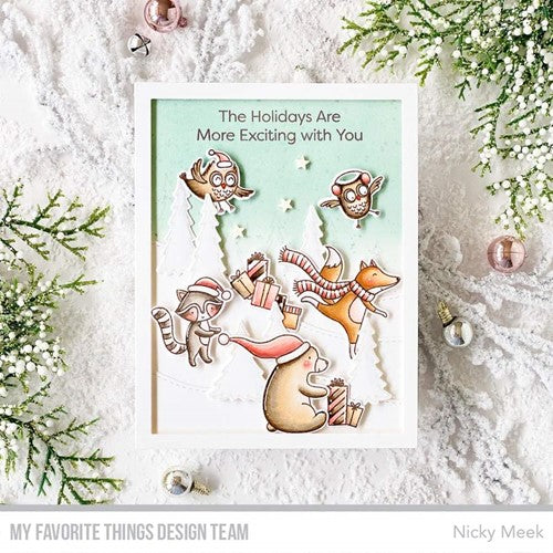 Simon Says Stamp! My Favorite Things PUT THE JOLLY IN HOLIDAYS Clear Stamps cs612