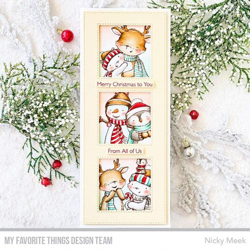 Simon Says Stamp! My Favorite Things SELFIES WITH SANTA Clear Stamps sy38
