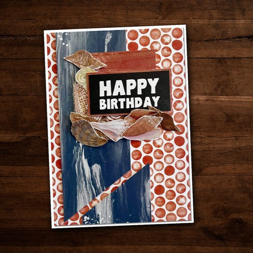Simon Says Stamp! Paper Rose BEACH HUTS 6x6 Paper Pad 23773