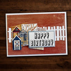 Simon Says Stamp! Paper Rose BEACH HUTS 6x6 Paper Pad 23773