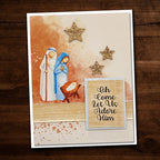 Simon Says Stamp! Paper Rose CHRISTMAS NIGHT 6x6 Paper Pad 23857