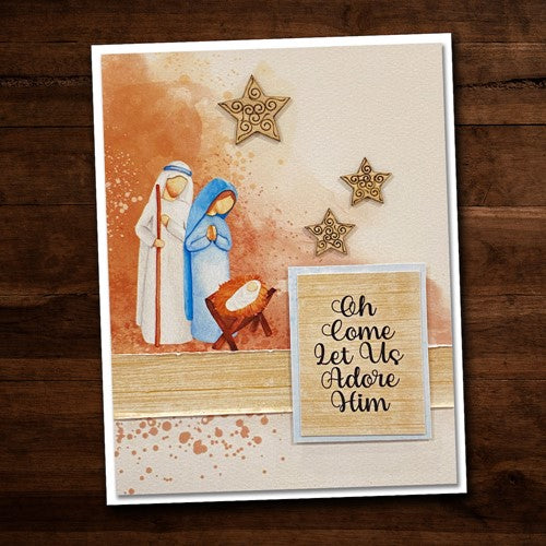 Simon Says Stamp! Paper Rose CHRISTMAS NIGHT 6x6 Paper Pad 23857