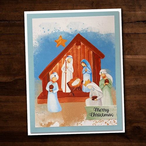 Simon Says Stamp! Paper Rose CHRISTMAS NIGHT 6x6 Paper Pad 23857