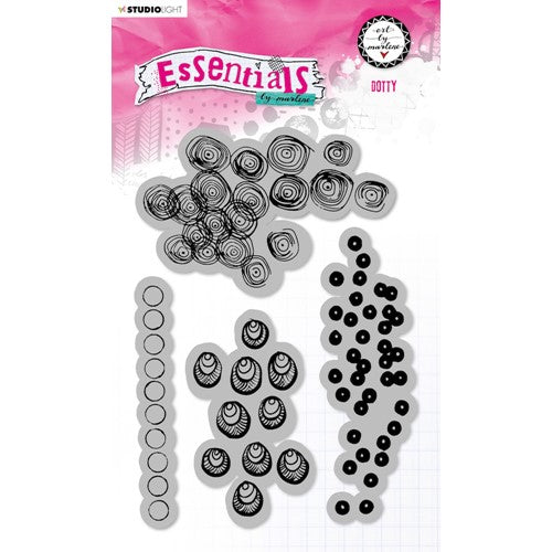 Simon Says Stamp! Studio Light DOTTY ABM Essentials Cling Stamps 78 abmesstamp78*