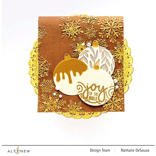 Simon Says Stamp! Altenew LAYERED SNOWFLAKES 3D Embossing Folder ALT6530