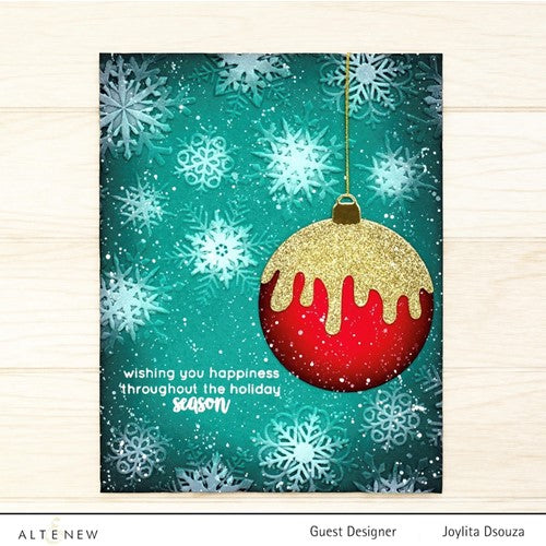 Simon Says Stamp! Altenew LAYERED SNOWFLAKES 3D Embossing Folder ALT6530