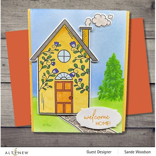 Simon Says Stamp! Altenew HOME SWEET HOME Clear Stamps ALT6505*