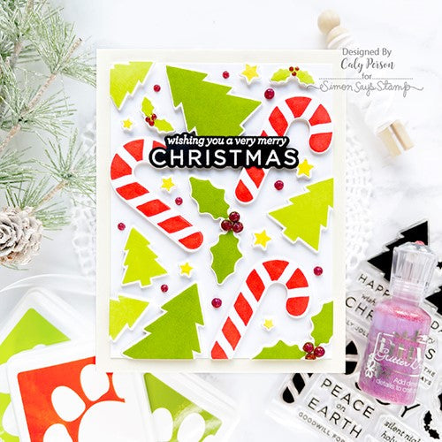 Simon Says Stamp! CZ Design Wafer Dies HOLIDAY SILHOUETTES czd150c Peace On Earth | color-code:ALT00