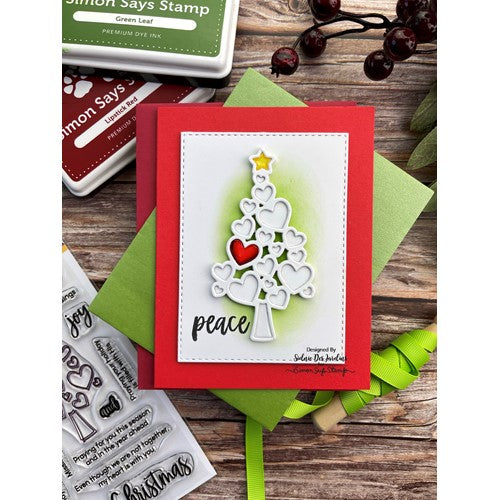 Simon Says Stamp! Simon Says Stamp OUTLINE HEART OF CHRISTMAS Wafer Dies sssd112442
