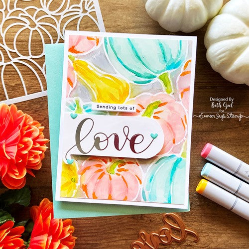 Simon Says Stamp! Simon Says Stamp Stencils PUMPKINS ssst221554