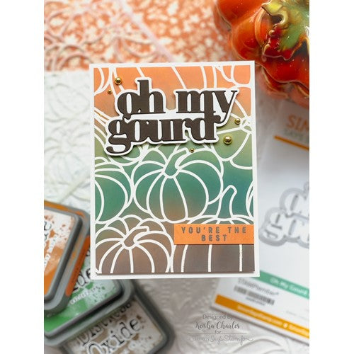 Simon Says Stamp! Simon Says Stamp Stencils PUMPKINS ssst221554