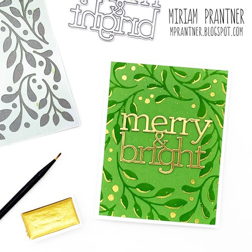 Simon Says Stamp! Simon Says Stamp Stencils BERRIES AND LEAVES ssst221557 | color-code:ALT2