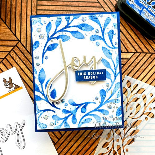 Simon Says Stamp! Simon Says Stamp Stencils BERRIES AND LEAVES ssst221557