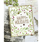 Simon Says Stamp! Simon Says Stamp Stencils BERRIES AND LEAVES ssst221557 | color-code:ALT7