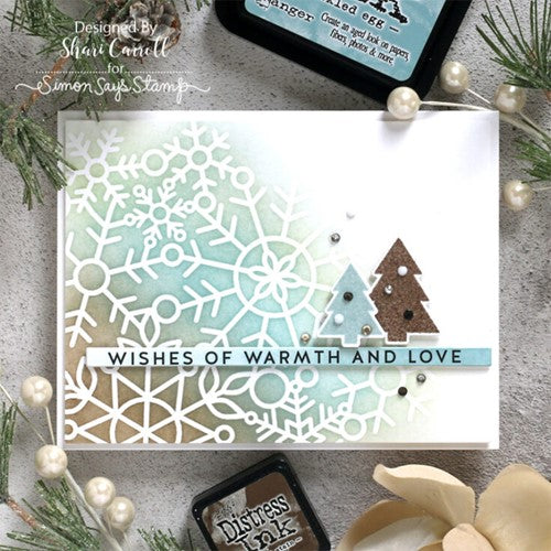 Simon Says Stamp! Simon Says Stamp Stencils SNOWFLAKE CLUSTER ssst221572 | color-code:ALT4