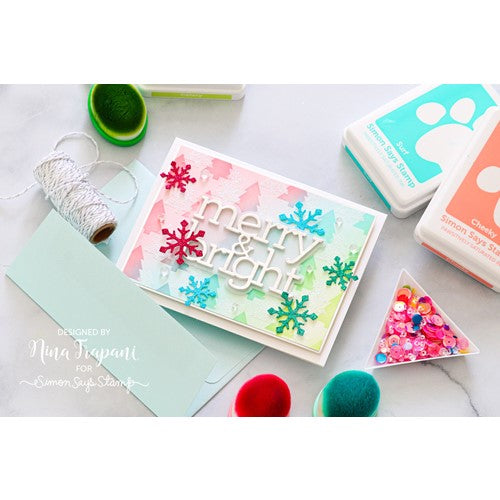 Simon Says Stamp! CZ Design Stencil JUST TREES czt008 | color-code:ALT1
