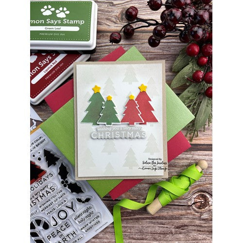 Simon Says Stamp! CZ Design Stencil JUST TREES czt008 | color-code:ALT4
