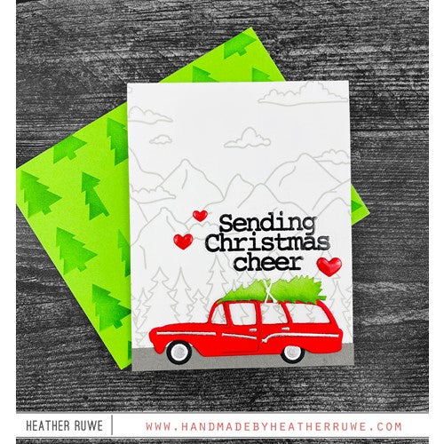 Simon Says Stamp! CZ Design Stencil JUST TREES czt008 | color-code:ALT5