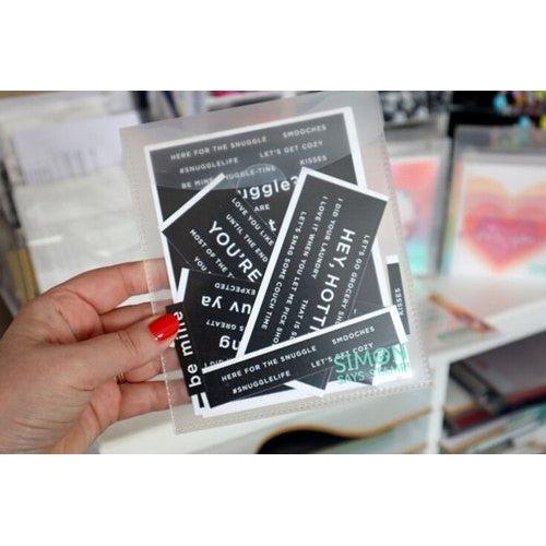 Simon Says Stamp! Simon Says Stamp PAWSITIVELY EVERYTHING CLEAR POCKETS st0010
