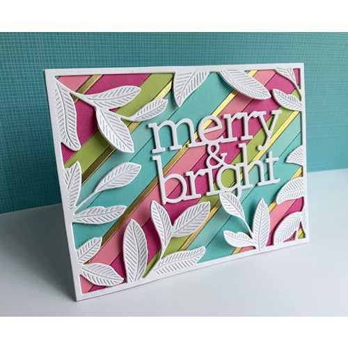 Simon Says Stamp! CZ Design Wafer Dies MERRY AND BRIGHT czd146 | color-code:ALT7
