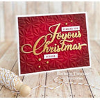 Simon Says Stamp! Simon Says Stamp JOYOUS CHRISTMAS Wafer Dies sssd112424