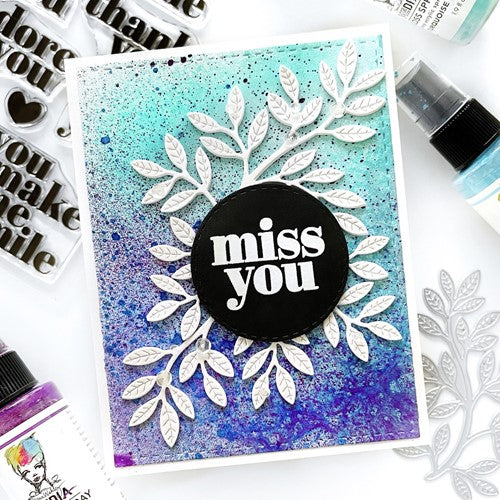 Simon Says Stamp! Simon Says Stamp DELICATE LEAFY BRANCH Wafer Die s724