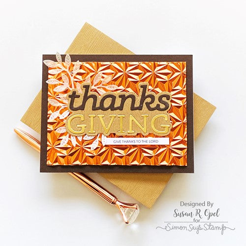Simon Says Stamp! Simon Says Stamp DELICATE LEAFY BRANCH Wafer Die s724