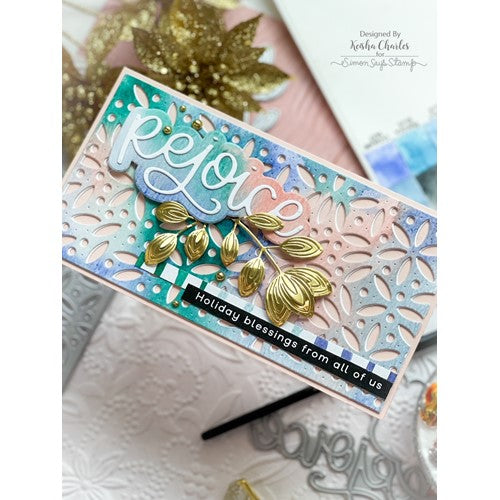 Simon Says Stamp! Simon Says Stamp FILIGREE SLIM PLATE Wafer Die s712 | color-code:ALT00