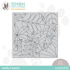Simon Says Stamp! Simon Says Cling Stamp LEAFY LEAVES sss102353