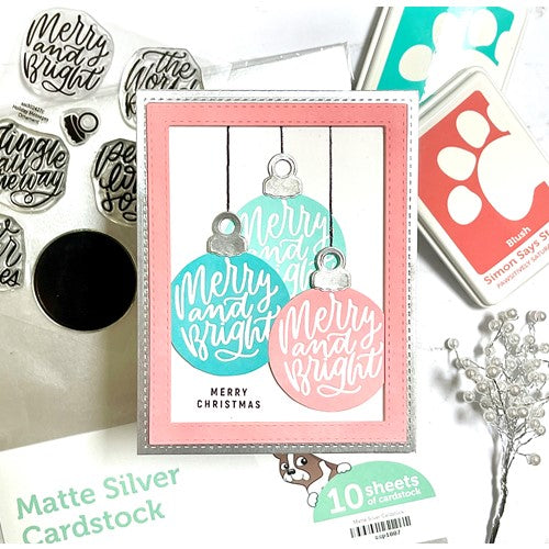 Simon Says Stamp! Simon Says Clear Stamps HOLIDAY MESSAGES ORNAMENT sss302427c | color-code:ALT3