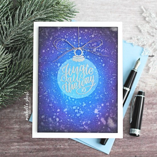 Simon Says Stamp! Simon Says Clear Stamps HOLIDAY MESSAGES ORNAMENT sss302427c | color-code:ALT5