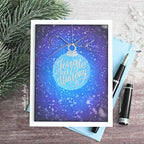 Simon Says Stamp! Simon Says Clear Stamps HOLIDAY MESSAGES ORNAMENT sss302427c | color-code:ALT5