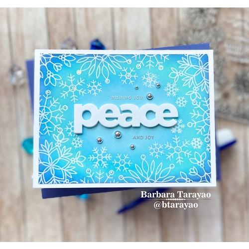 Simon Says Stamp! Simon Says Clear Stamps SNOWFLAKE EDGES sss202426