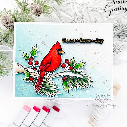 Simon Says Stamp! Simon Says Clear Stamps WINTER BIRDS sss202357c | color-code:ALT1