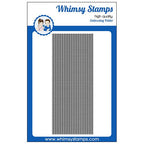 Simon Says Stamp! Whimsy Stamps SLIMLINE SWEATER Embossing Folder WSEF07