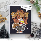 Simon Says Stamp! Whimsy Stamps GOBBLE THIS Clear Stamps CWSD395