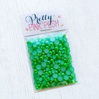 Simon Says Stamp! Pretty Pink Posh SHAMROCK Pearls