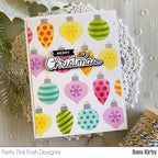 Simon Says Stamp! Pretty Pink Posh LAYERED ORNAMENTS Stencils
