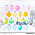 Simon Says Stamp! Pretty Pink Posh LAYERED ORNAMENTS Stencils