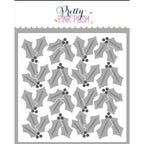 Simon Says Stamp! Pretty Pink Posh HOLLY LAYERED Stencils