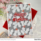 Simon Says Stamp! Pretty Pink Posh HOLLY LAYERED Stencils