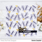 Simon Says Stamp! Pretty Pink Posh HOLLY LAYERED Stencils