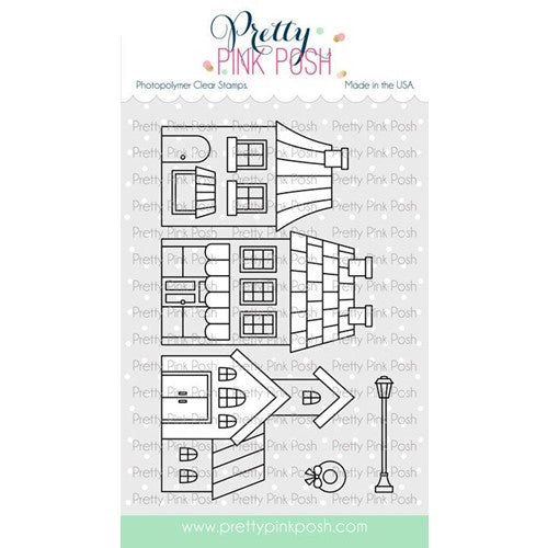 Simon Says Stamp! Pretty Pink Posh VILLAGE Clear Stamps*