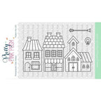 Simon Says Stamp! Pretty Pink Posh VILLAGE Clear Stamps*