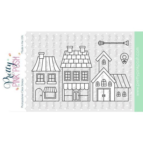 Simon Says Stamp! Pretty Pink Posh VILLAGE Clear Stamps*