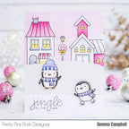 Simon Says Stamp! Pretty Pink Posh VILLAGE Clear Stamps*