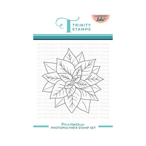 Simon Says Stamp! Trinity Stamps POINSETTIA Clear Stamp tps155